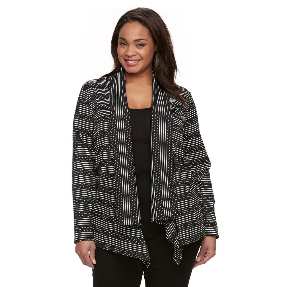Dana Buchman Open Front Cardigan